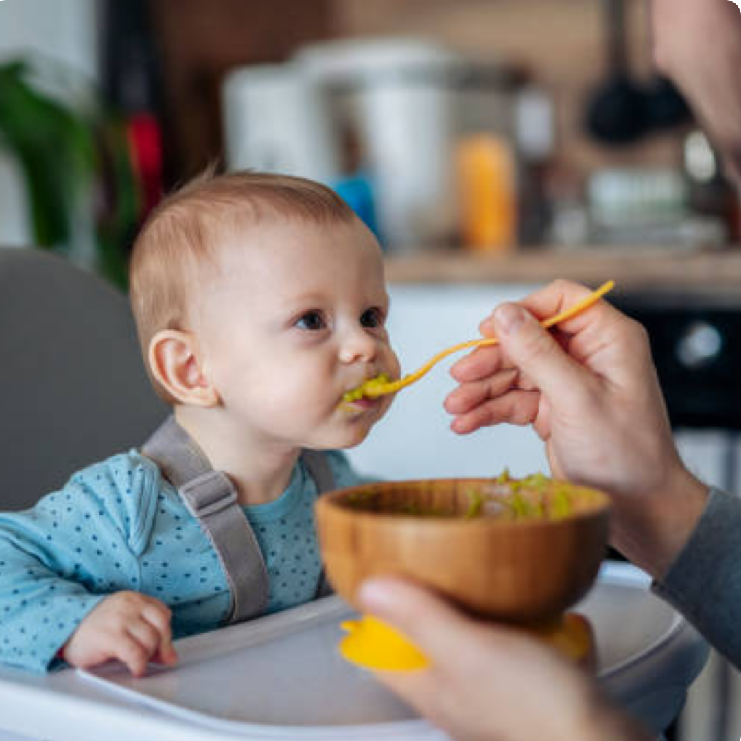 Mi bebé por fin probó cosas nuevas